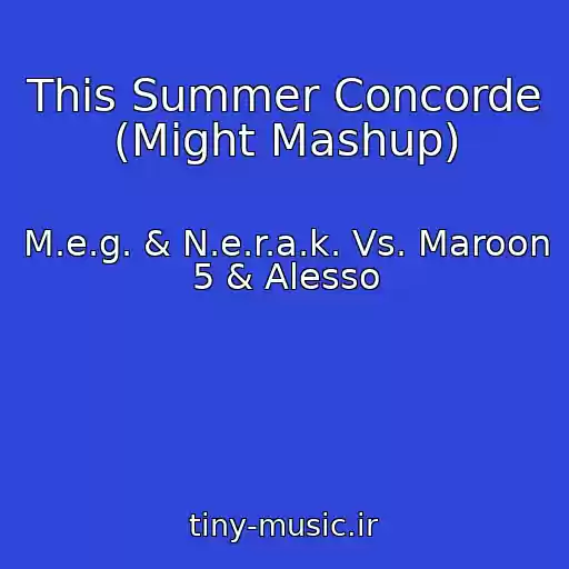 کاور آهنگ This Summer Concorde (Might Mashup) از M.e.g. & N.e.r.a.k. Vs. Maroon 5 & Alesso