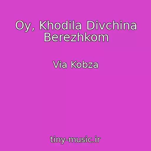 کاور آهنگ Oy, Khodila Divchina Berezhkom از Via Kobza