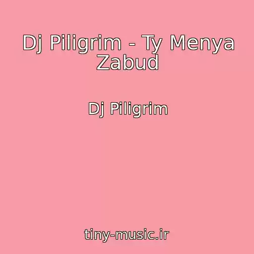کاور آهنگ Dj Piligrim - Ty Menya Zabud از Dj Piligrim