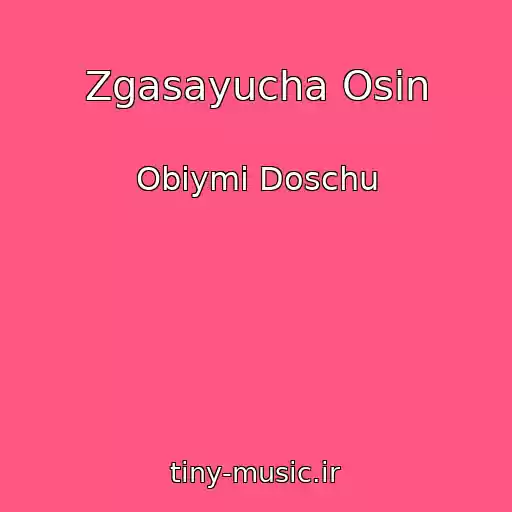 کاور آهنگ Zgasayucha Osіn از Obіymi Doschu