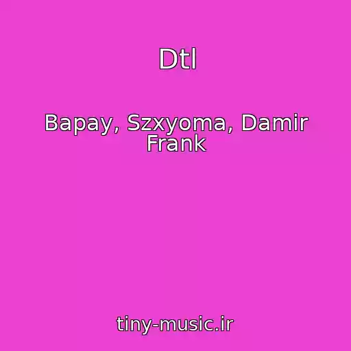 کاور آهنگ Dtl از Bapay, Szxyoma, Damir Frank