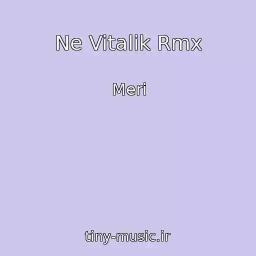 کاور آهنگ Ne Vitalik Rmx از Merі