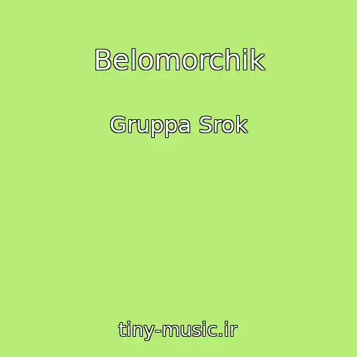 کاور آهنگ Belomorchik از Gruppa Srok
