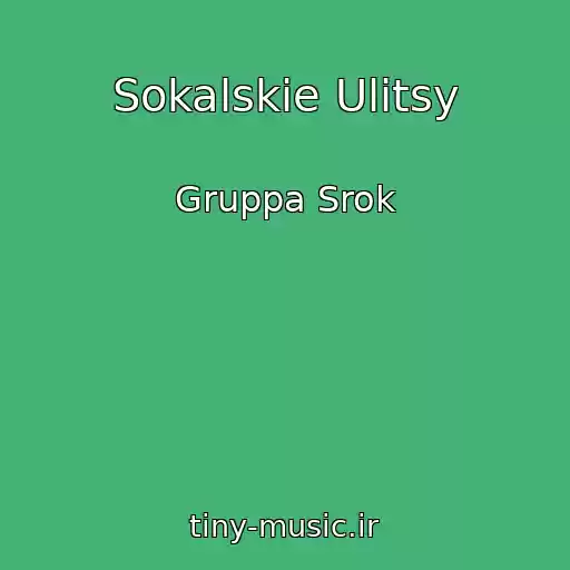 کاور آهنگ Sokalskie Ulitsy از Gruppa Srok