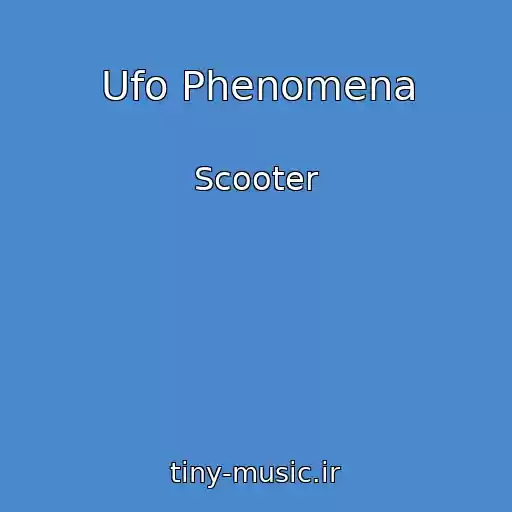 کاور آهنگ Ufo Phenomena از Scooter