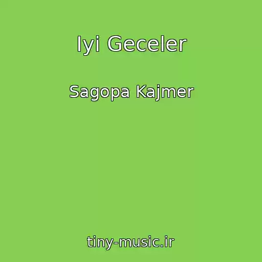 کاور آهنگ Iyi Geceler از Sagopa Kajmer