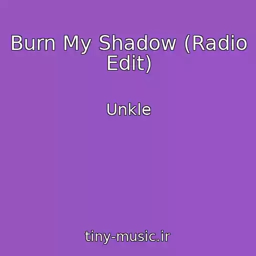 کاور آهنگ Burn My Shadow (Radio Edit) از Unkle