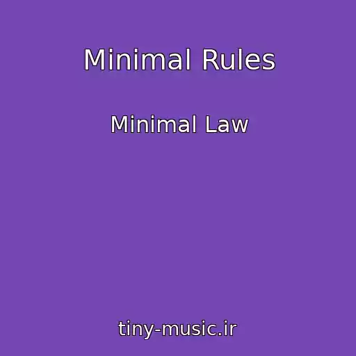 کاور آهنگ Minimal Rules از Minimal Law