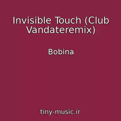 کاور آهنگ Invisible Touch (Club Vandateremix) از Bobina