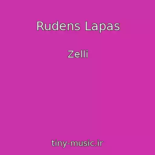 کاور آهنگ Rudens Lapas از Zelli