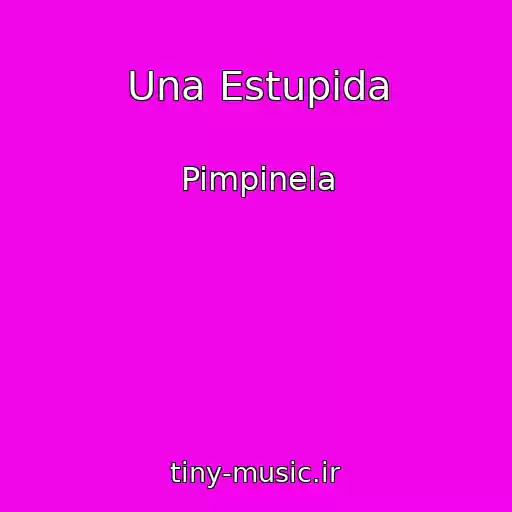 کاور آهنگ Una Estupida از Pimpinela