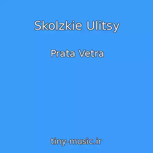 کاور آهنگ Skolzkie Ulitsy از Prata Vetra