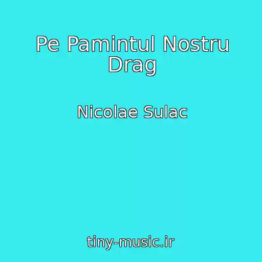 کاور آهنگ Pe Pamintul Nostru Drag از Nicolae Sulac