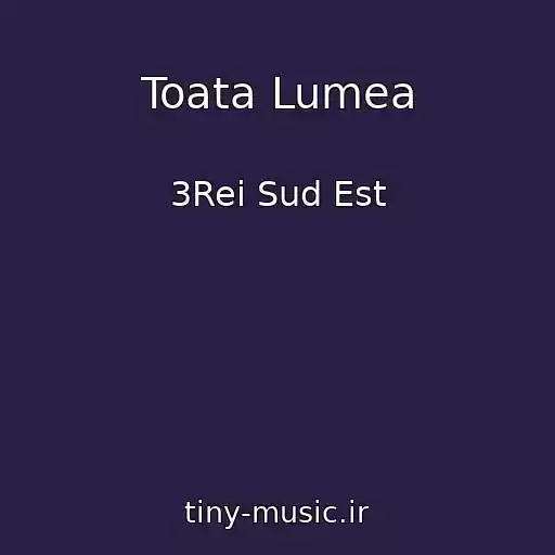 کاور آهنگ Toata Lumea از 3Rei Sud Est