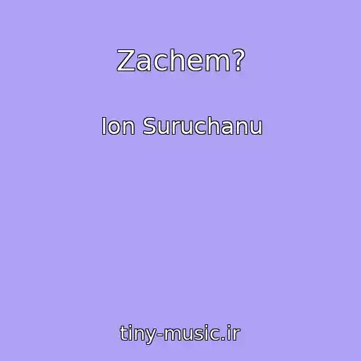 کاور آهنگ Zachem? از Ion Suruchanu