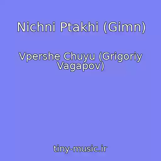 کاور آهنگ Nichni Ptakhi (Gimn) از Vpershe Chuyu (Grigoriy Vagapov)