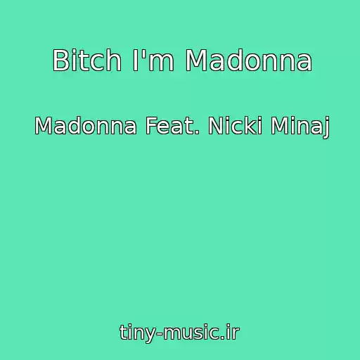 کاور آهنگ Bitch I'm Madonna از Madonna Feat. Nicki Minaj