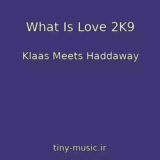 کاور آهنگ What Is Love 2K9 از Klaas Meets Haddaway