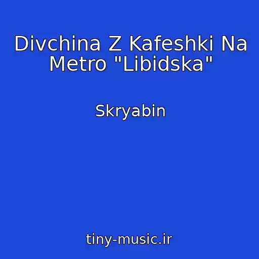 کاور آهنگ Dіvchina Z Kafeshki Na Metro "Libіdska" از Skryabіn