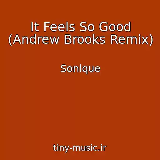 کاور آهنگ It Feels So Good (Andrew Brooks Remix) از Sonique