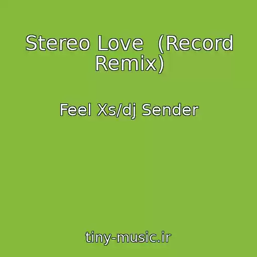 کاور آهنگ Stereo Love  (Record Remix) از Feel Xs/dj Sender