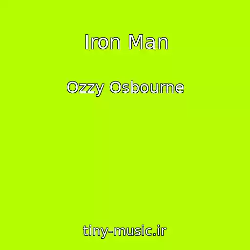 کاور آهنگ Iron Man از Ozzy Osbourne