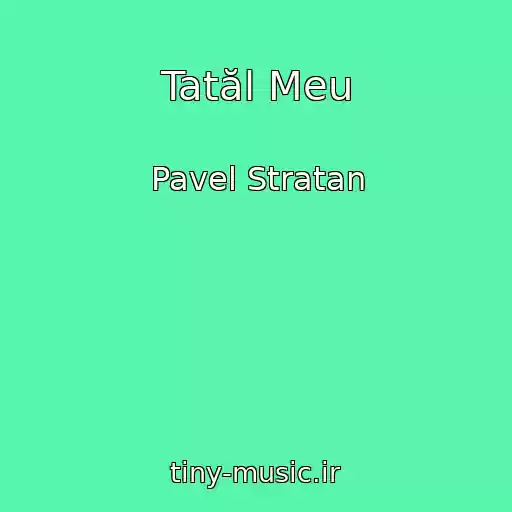 کاور آهنگ Tatăl Meu از Pavel Stratan