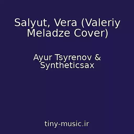 کاور آهنگ Salyut, Vera (Valeriy Meladze Cover) از Ayur Tsyrenov & Syntheticsax