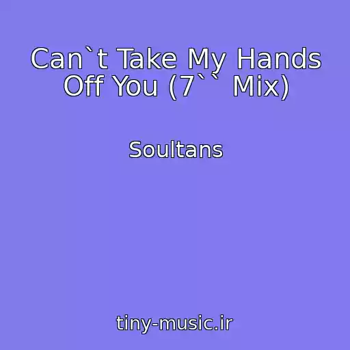 کاور آهنگ Can`t Take My Hands Off You (7`` Mix) از Soultans