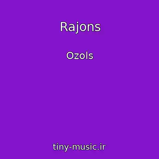 کاور آهنگ Rajons از Ozols