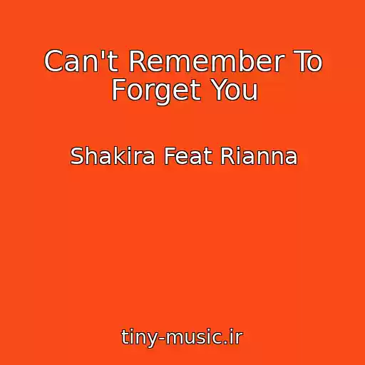 کاور آهنگ Can't Remember To Forget You از Shakira Feat Rianna