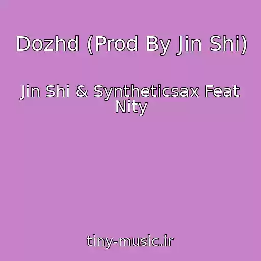 کاور آهنگ Dozhd (Prod By Jin Shi) از Jin Shi & Syntheticsax Feat Nity