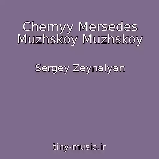 کاور آهنگ Chernyy Mersedes Muzhskoy Muzhskoy از Sergey Zeynalyan