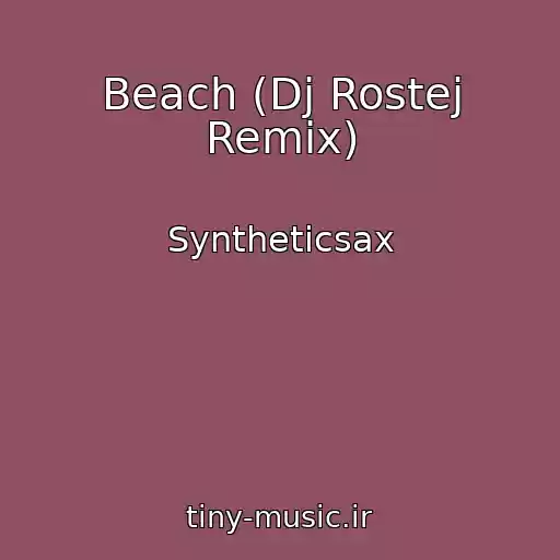 کاور آهنگ Beach (Dj Rostej Remix) از Syntheticsax