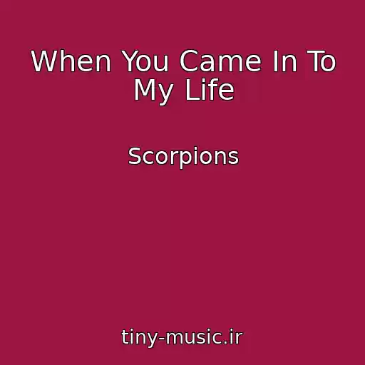 کاور آهنگ When You Came In To My Life از Scorpions
