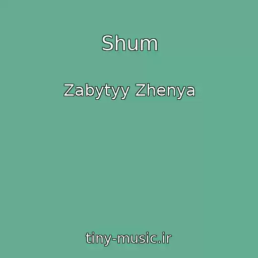 کاور آهنگ Shum از Zabytyy Zhenya