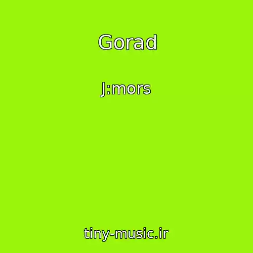 کاور آهنگ Gorad از J:mors