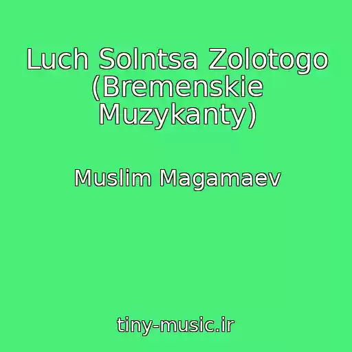 کاور آهنگ Luch Solntsa Zolotogo (Bremenskie Muzykanty) از Muslim Magamaev