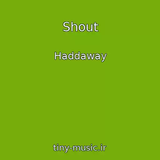 کاور آهنگ Shout از Haddaway