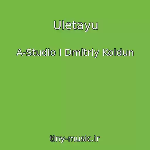 کاور آهنگ Uletayu از A-Studio I Dmitriy Koldun