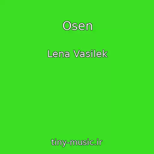 کاور آهنگ Osen از Lena Vasilek