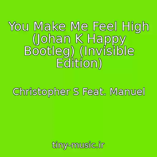 کاور آهنگ You Make Me Feel High (Johan K Happy Bootleg) (Invisible Edition) از Christopher S Feat. Manuel