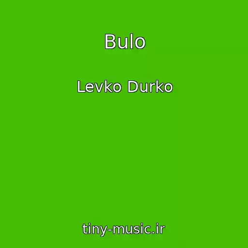 کاور آهنگ Bulo از Levko Durko