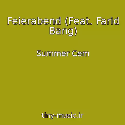 کاور آهنگ Feierabend (Feat. Farid Bang) از Summer Cem