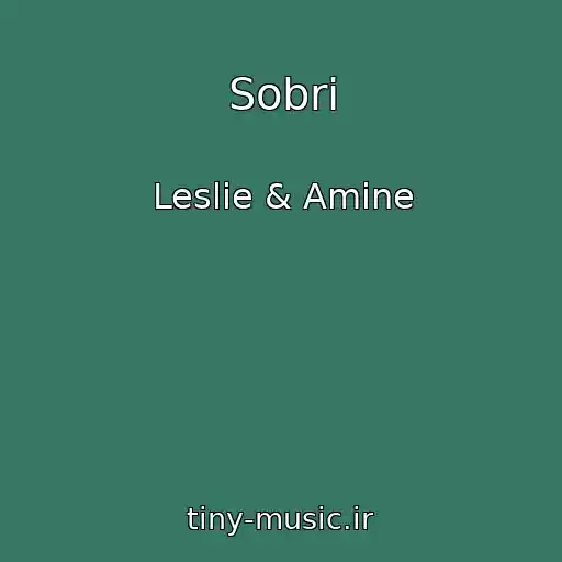 کاور آهنگ Sobri از Leslie & Amine