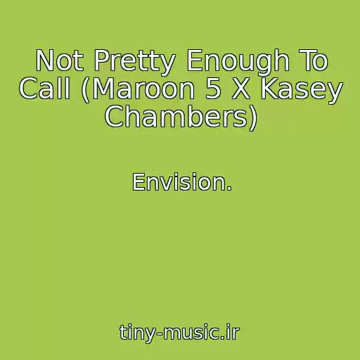 کاور آهنگ Not Pretty Enough To Call (Maroon 5 X Kasey Chambers) از Envision.
