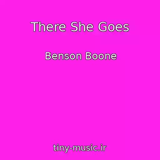 کاور آهنگ There She Goes از Benson Boone