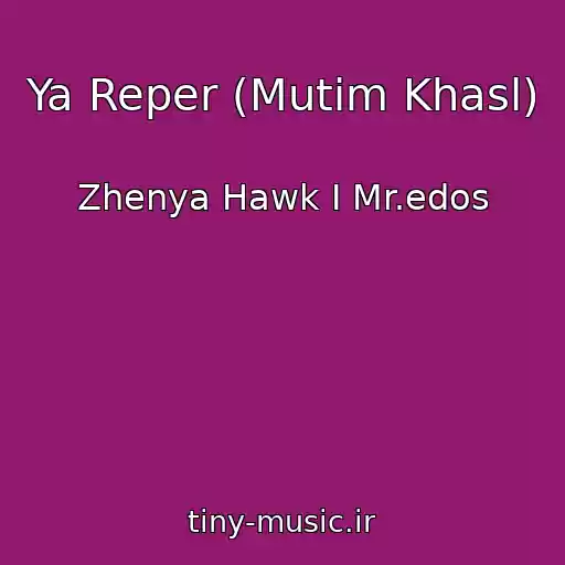 کاور آهنگ Ya Reper (Mutim Khasl) از Zhenya Hawk I Mr.edos