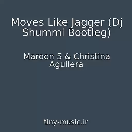 کاور آهنگ Moves Like Jagger (Dj Shummi Bootleg) از Maroon 5 & Christina Aguilera