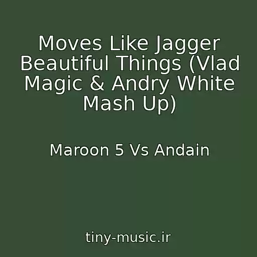 کاور آهنگ Moves Like Jagger Beautiful Things (Vlad Magic & Andry White Mash Up) از Maroon 5 Vs Andain